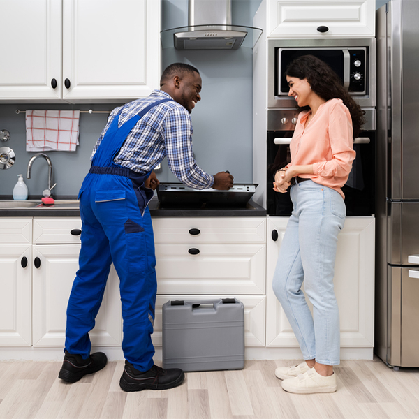 can you provide an estimate for cooktop repair before beginning any work in Floyd